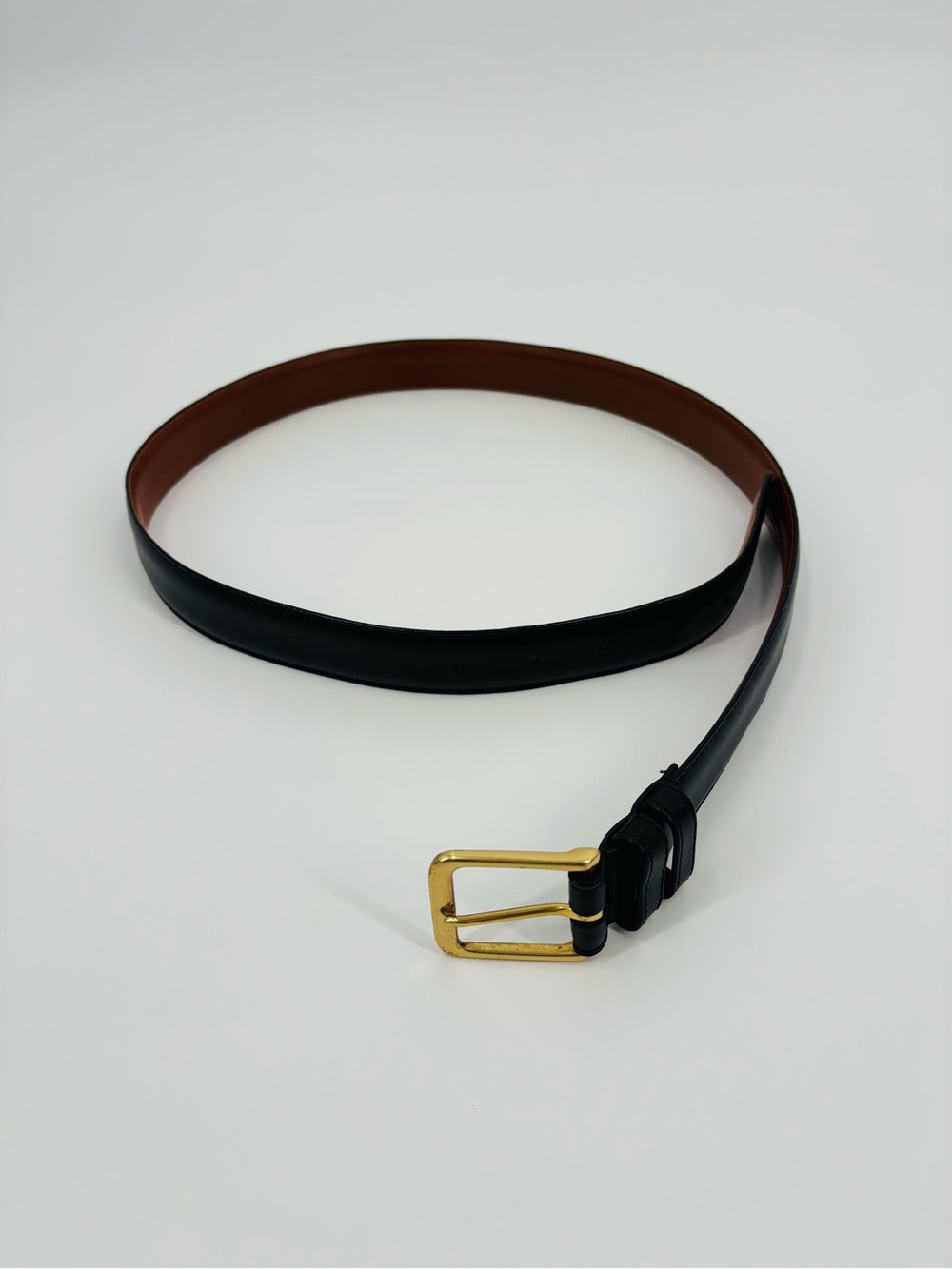 Coach men 36” black belt